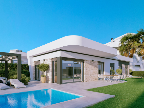Sierra Cortina, Villas de lujo de obra nueva, Alicante