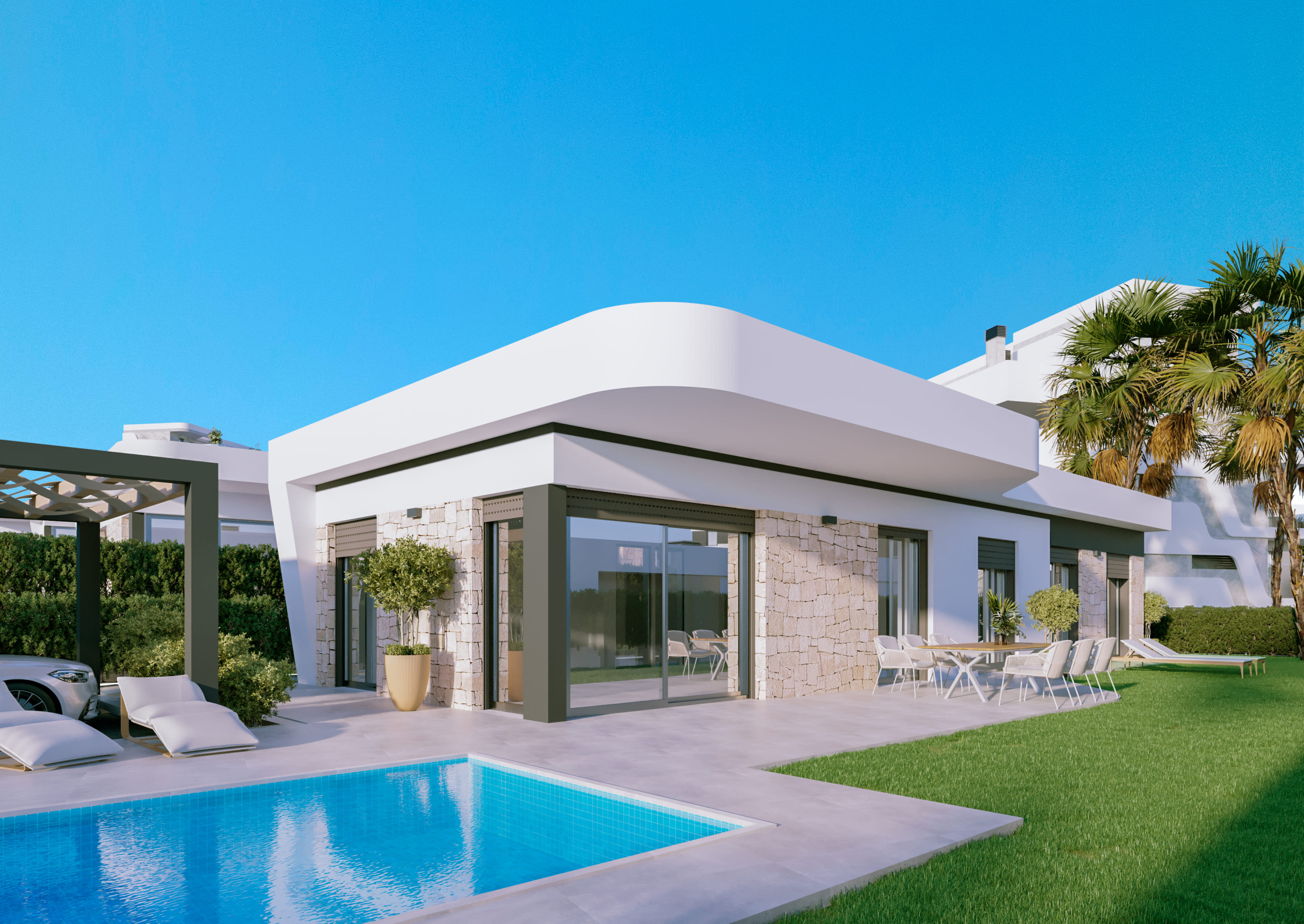 10 Camporrosso Sierra Cortina Sierra Cortina, Villas de lujo de obra nueva, Alicante
