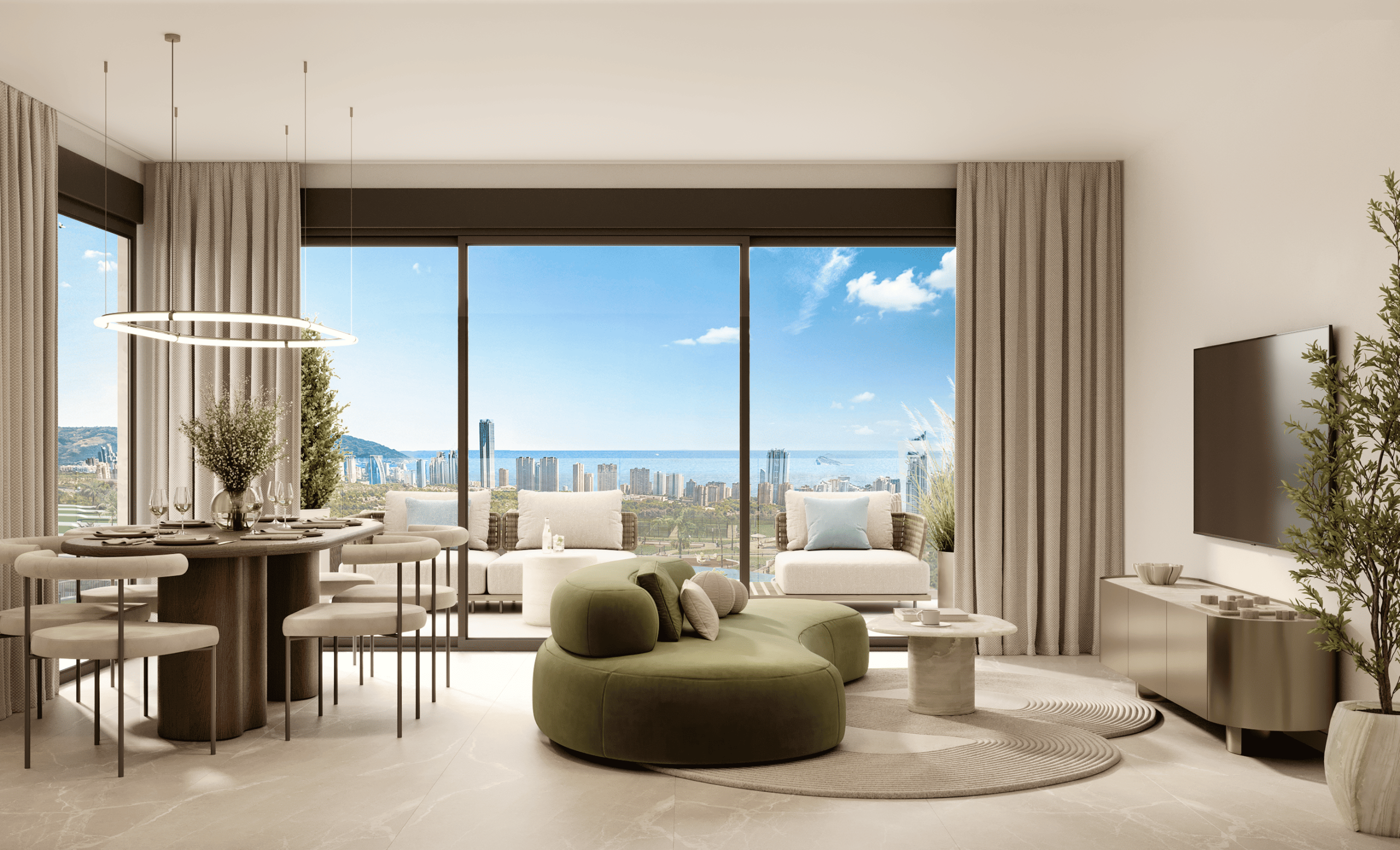12 Camporrosso Sierra Cortina Sierra Cortina Apartamentos de obra nueva, Alicante
