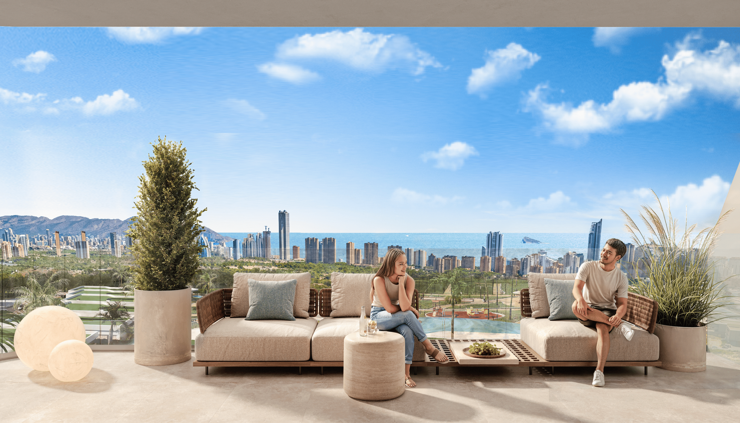13.1 Camporrosso Sierra Cortina Sierra Cortina Apartamentos de obra nueva, Alicante