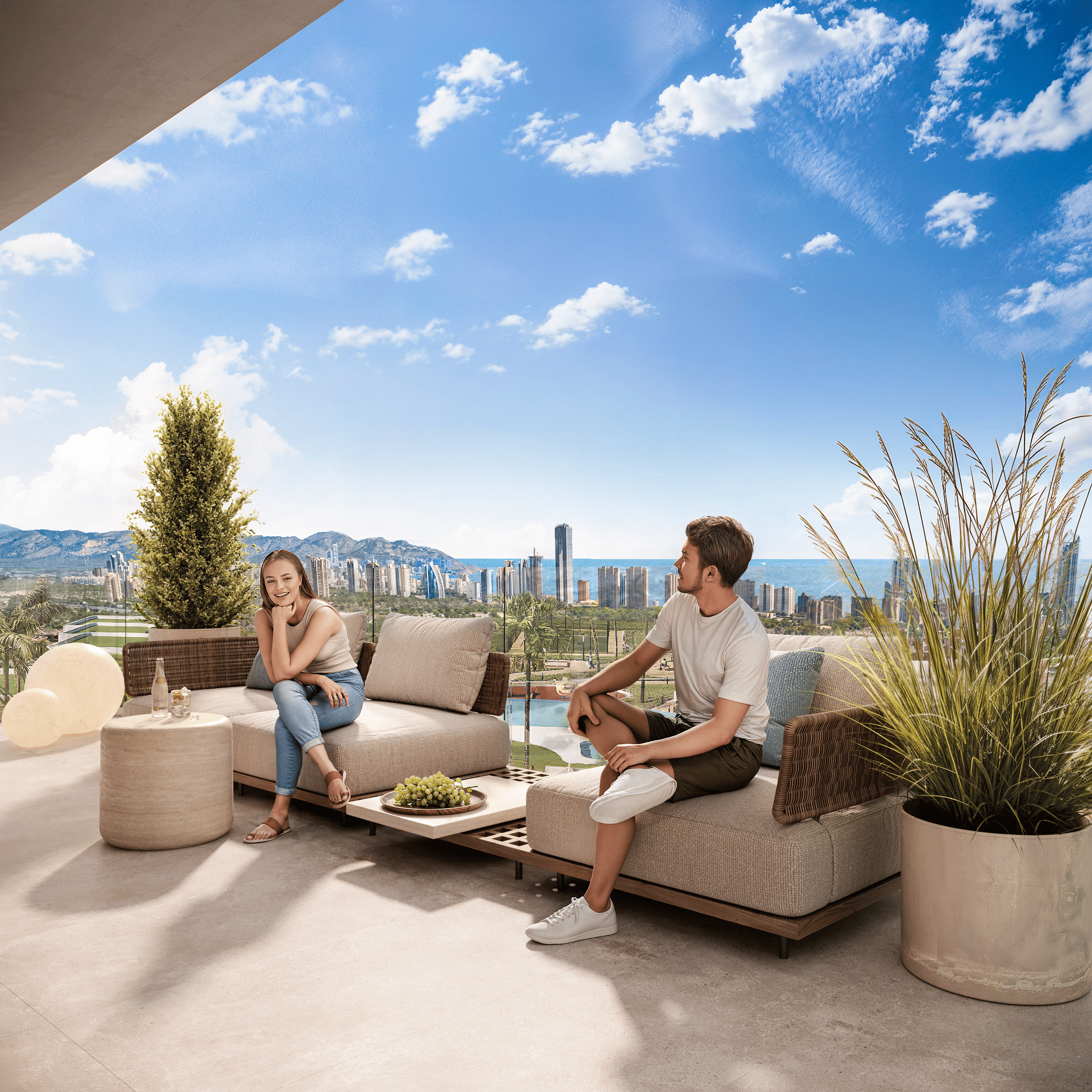 13.2 Camporrosso Sierra Cortina Sierra Cortina Apartamentos de obra nueva, Alicante