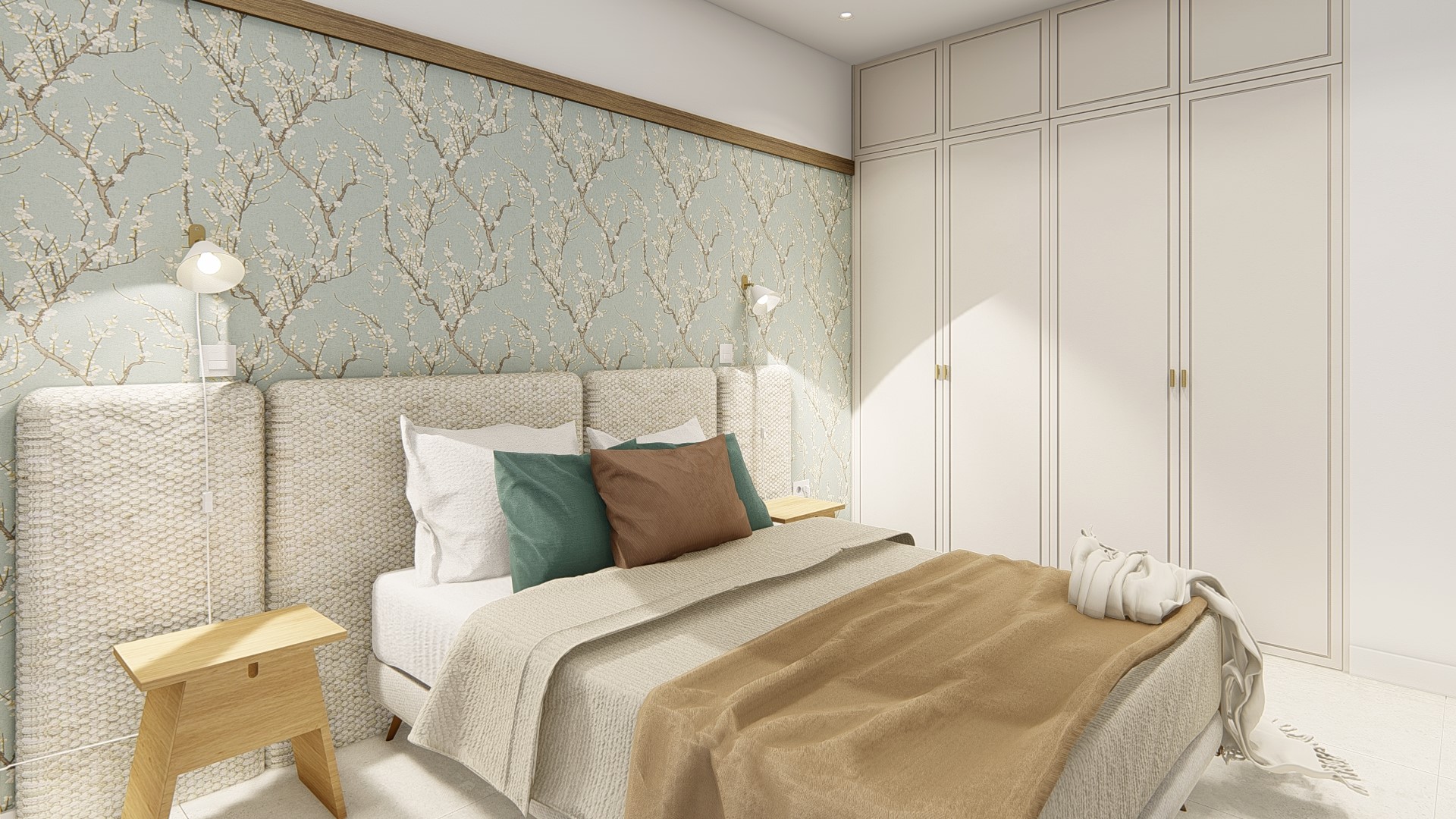 (31) – P Paris VIII – 1st floor 3rd bedroom Viviendas pareadas Paris VIII de obra nueva en Dolores, Alicante