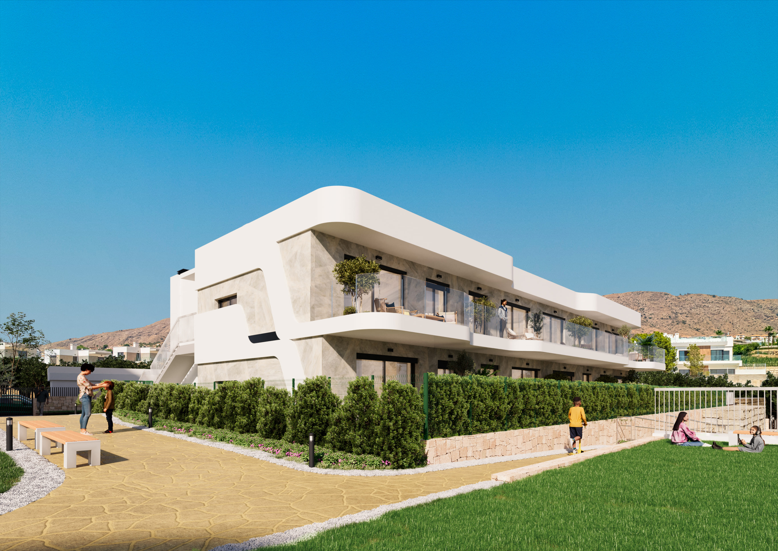 6 Camporrosso Sierra Cortina Sierra Cortina Apartamentos de obra nueva, Alicante