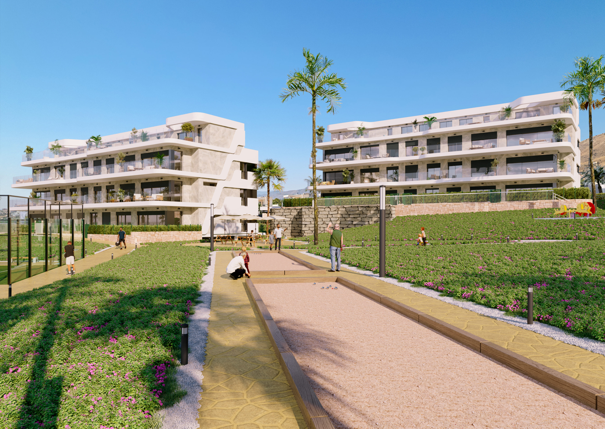 7 Camporrosso Sierra Cortina Sierra Cortina Apartamentos de obra nueva, Alicante