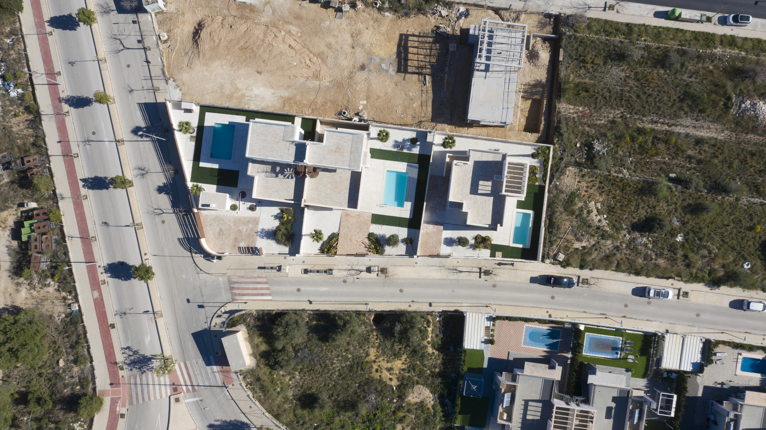 AÉREA4 Parcelas exclusivas en El Ponoig, Polop. Alicante
