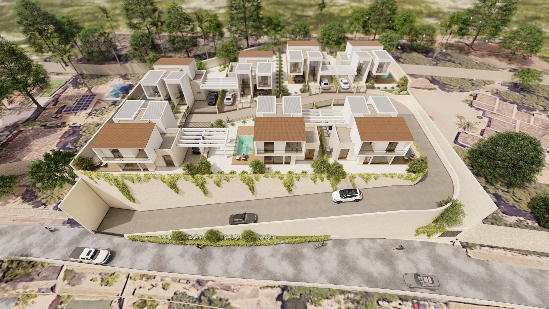 Villa de obra nueva Vila Natura en La Nucía, Alicante