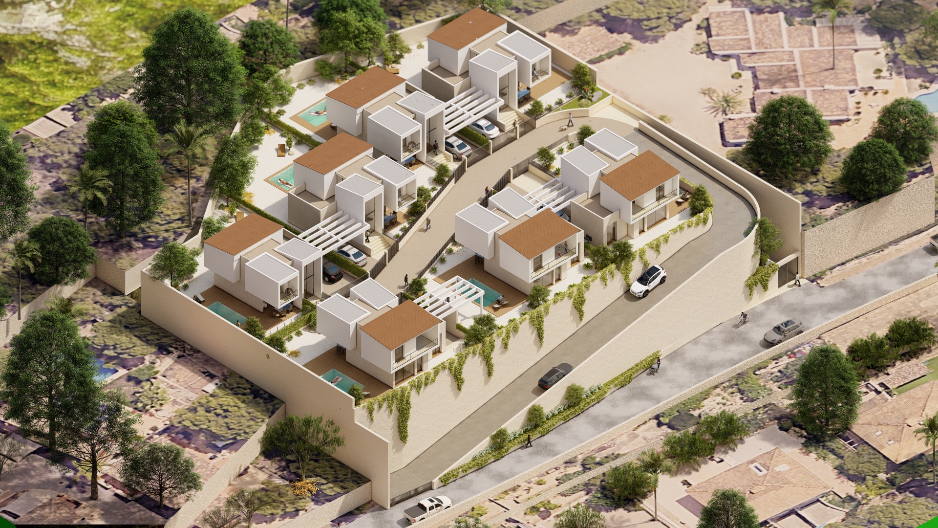 Villa de obra nueva Vila Natura en La Nucía, Alicante