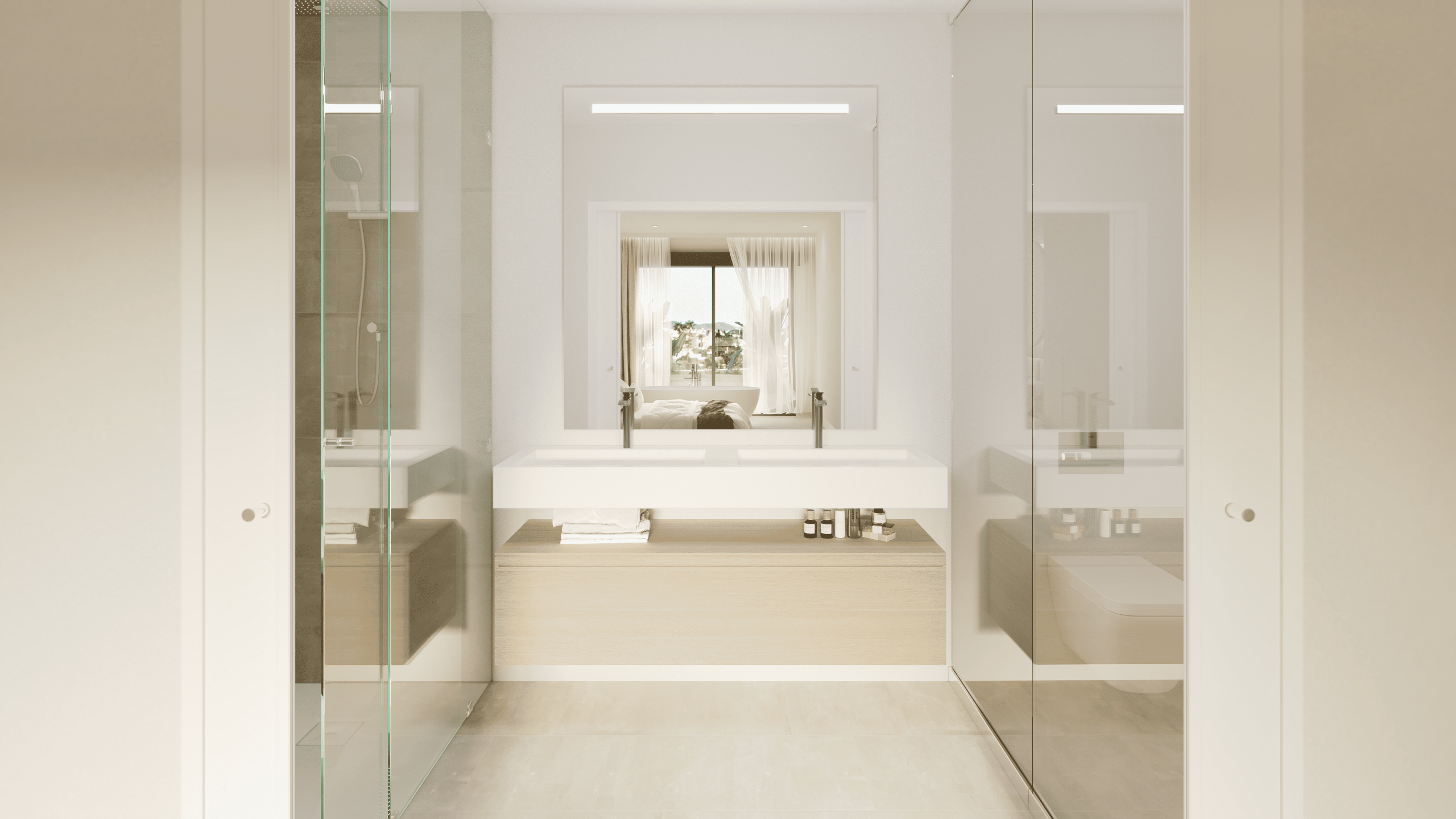 Korall Residences – Baño Sky Villas de Lujo en El Higuerón, Málaga