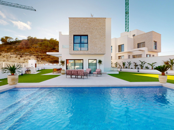 Villas de lujo Bellas Luxury, obra nueva en Finestrat. Alicante