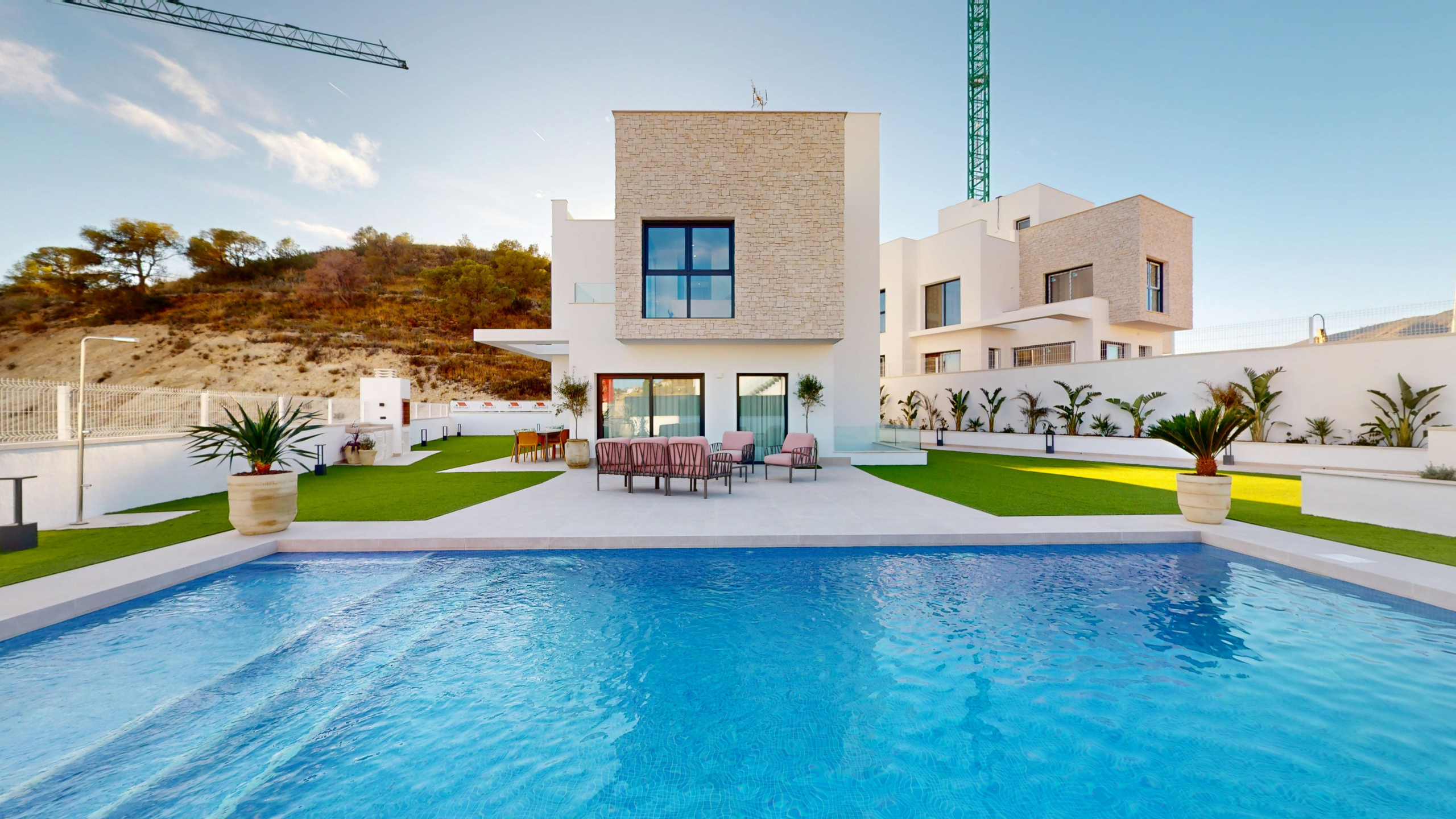 Villas de lujo Bellas Luxury, obra nueva en Finestrat. Alicante