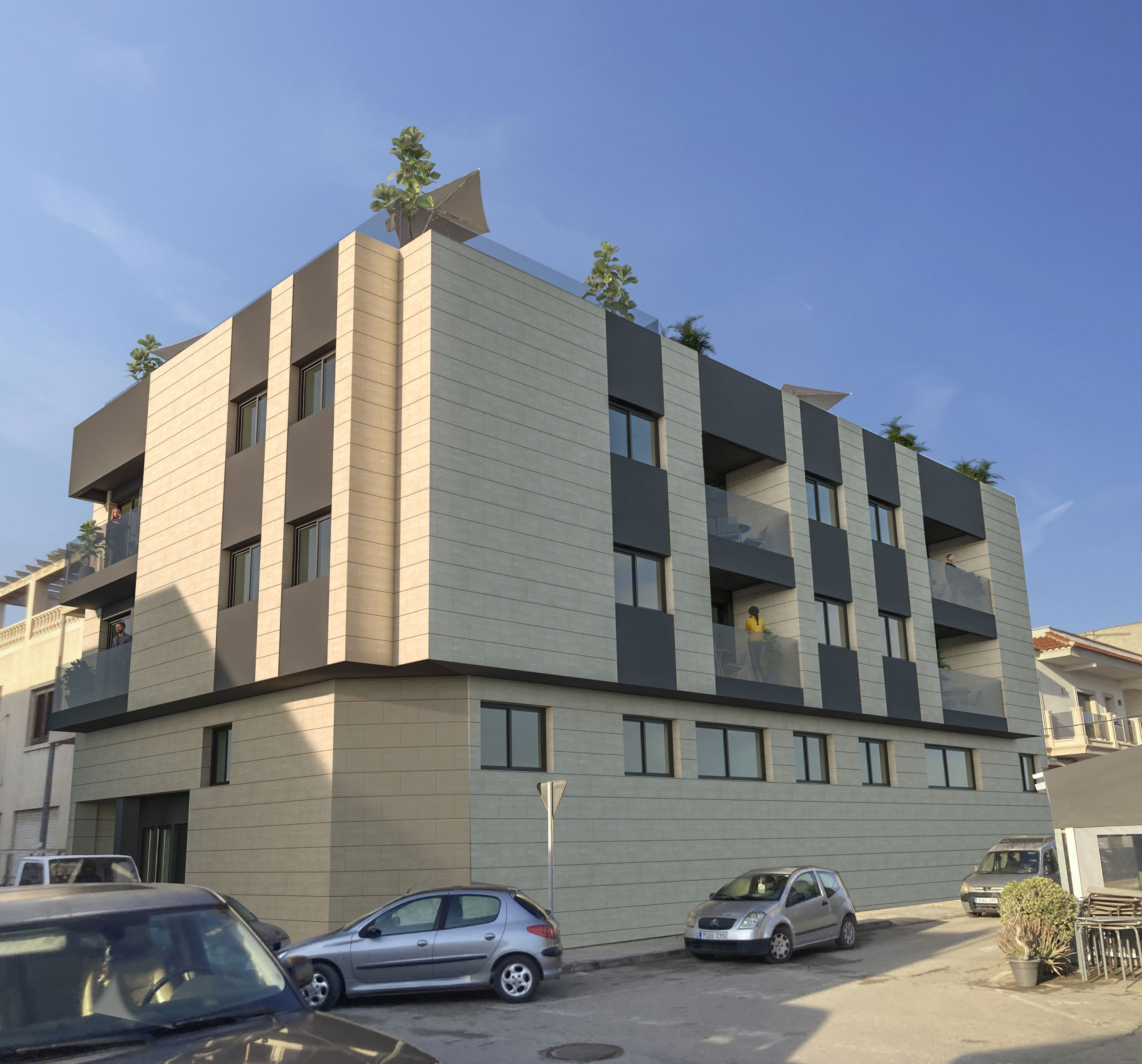 MONTAJE 1.2 LQ new Apartamentos de obra nueva en Catral, Alicante