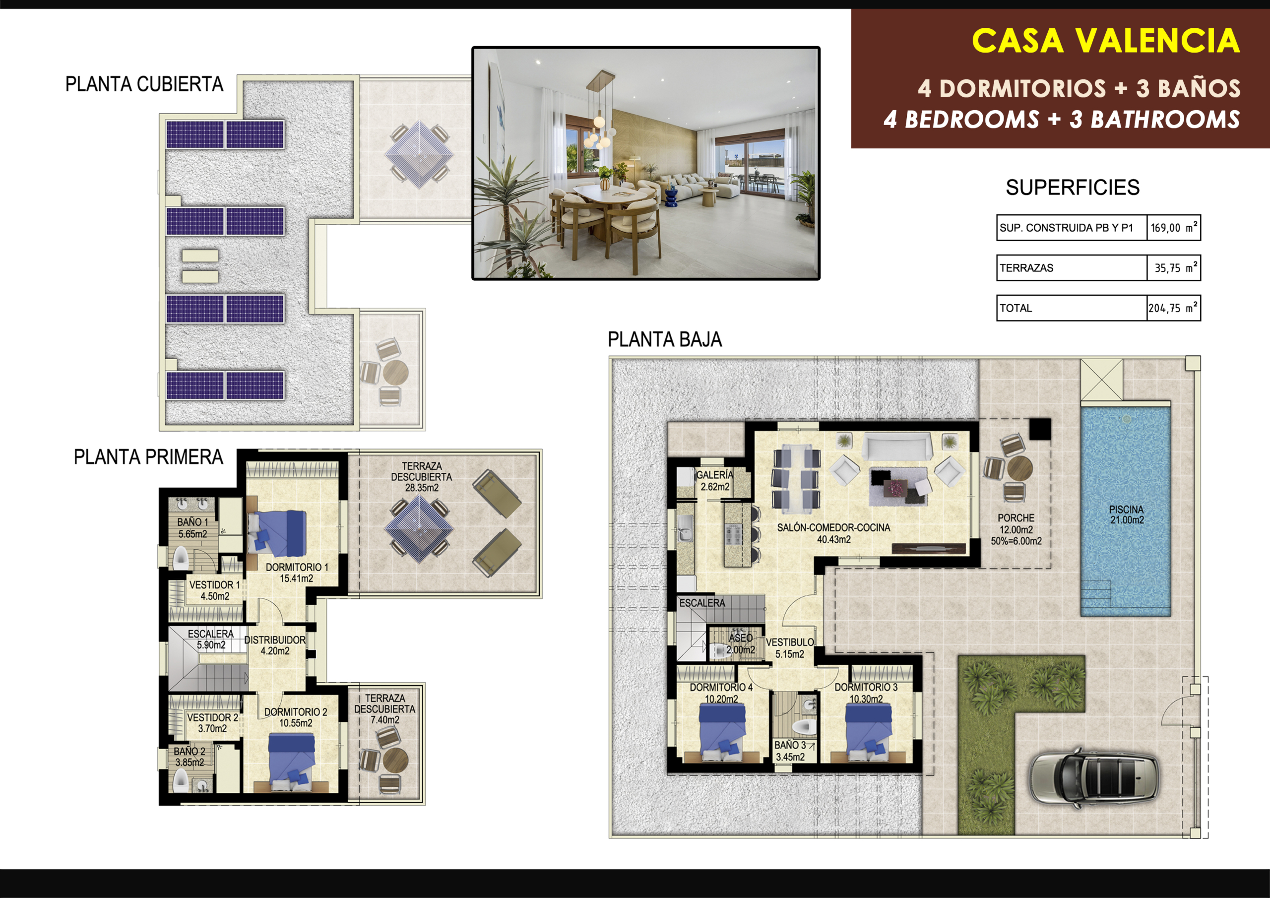 Casa Valencia, obra nueva en Orihuela, Alicante
