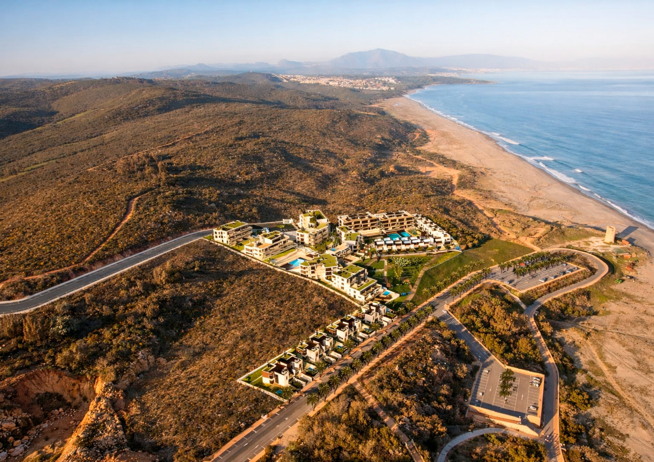 Screenshot Paraíso Beach, obra nueva de lujo en San Roque, Cádiz