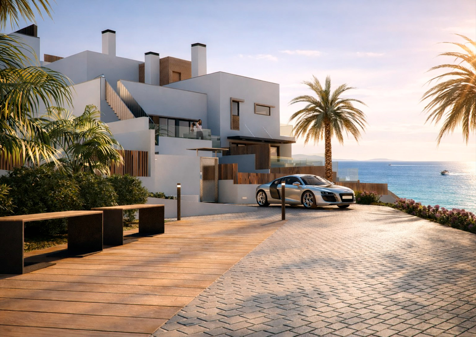 Screenshot Paraíso Beach, obra nueva de lujo en San Roque, Cádiz