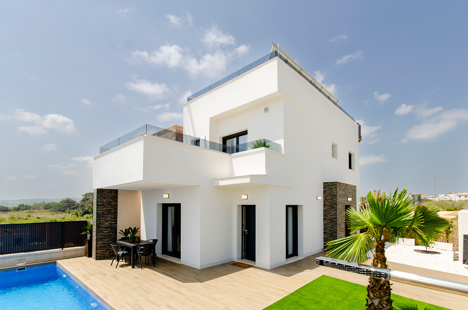 SUNA PROPERTIES Villas de obra nueva en Vistabella Golf, Orihuela, Alicante