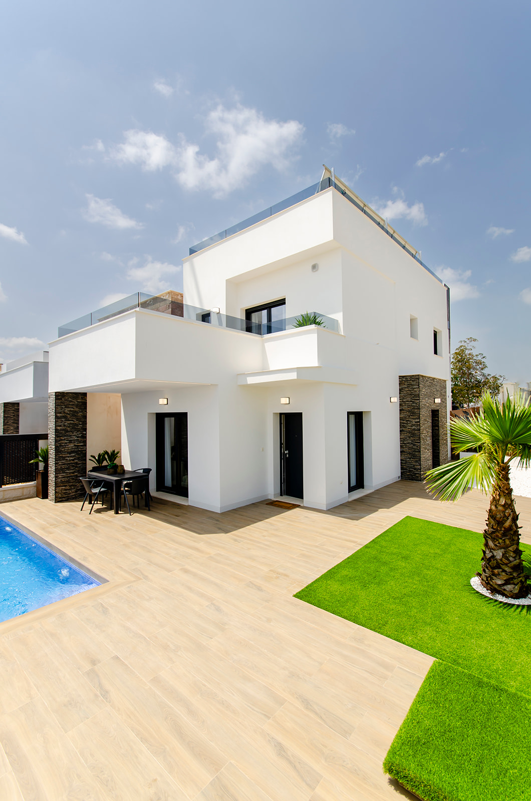 SUNA PROPERTIES Villas de obra nueva en Vistabella Golf, Orihuela, Alicante