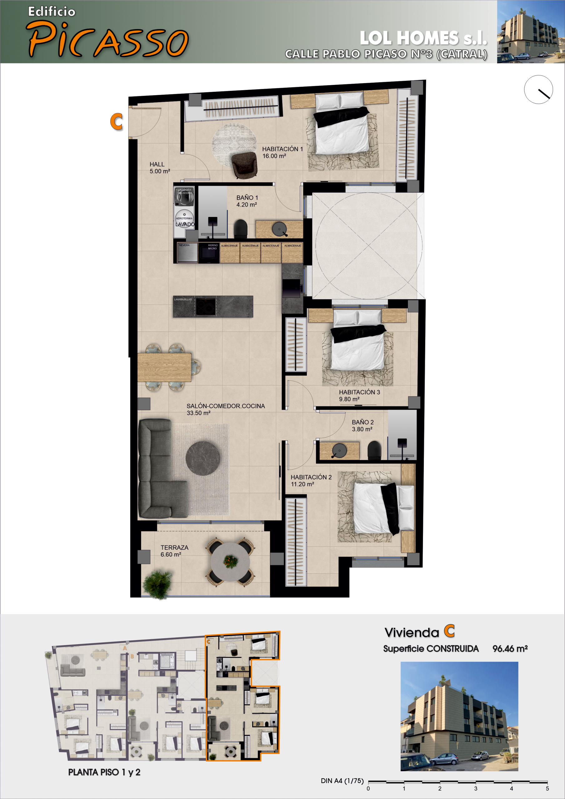 image description Apartamentos de obra nueva en Catral, Alicante