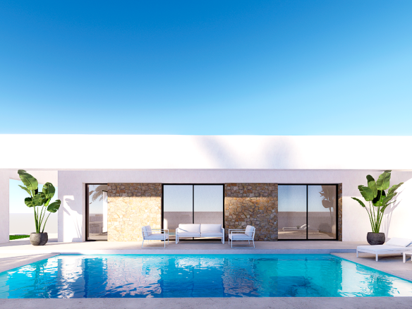 Villas de lujo Balcón de Finestrat, obra nueva en Alicante
