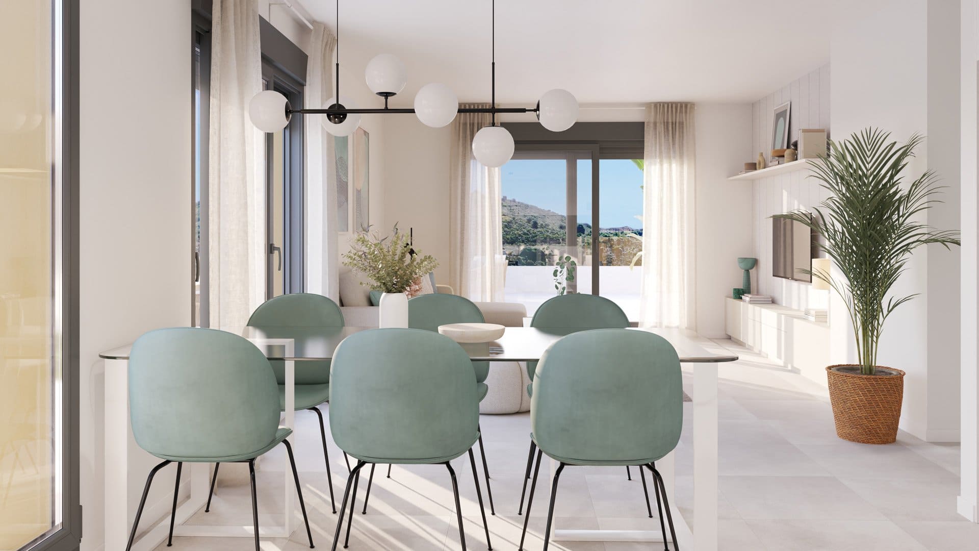 th1_vista_salon_culmiacalaswingmijas Exclusivo ático en la Cala Swing Mijas – con CO-ONE